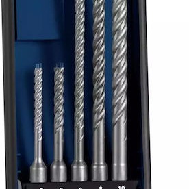 Bosch SDS plus-7X Σετ 5 Τρυπάνια με SDS Plus Στέλεχος για Δομικά Υλικά