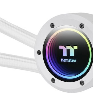 Thermaltake TH420 V2 ARGB Sync (v2) Υδρόψυξη Επεξεργαστή Τριπλού Ανεμιστήρα 140mm για Socket AM4/AM5/1700/1200/115x Λευκή