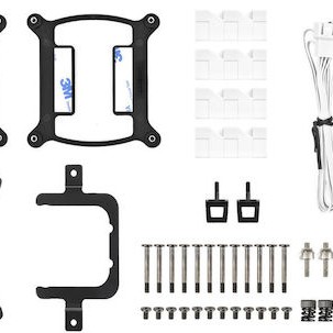 Thermaltake TH420 V2 ARGB Sync (v2) Υδρόψυξη Επεξεργαστή Τριπλού Ανεμιστήρα 140mm για Socket AM4/AM5/1700/1200/115x Λευκή