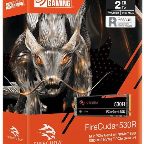 Seagate FireCuda 530R SSD 2TB M.2 NVMe PCI Express 4.0