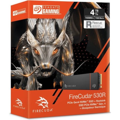 Seagate FireCuda 530R SSD 4TB M.2 NVMe PCI Express 4.0