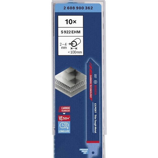 Bosch S922EHM Λάμες 150mm 10τμχ