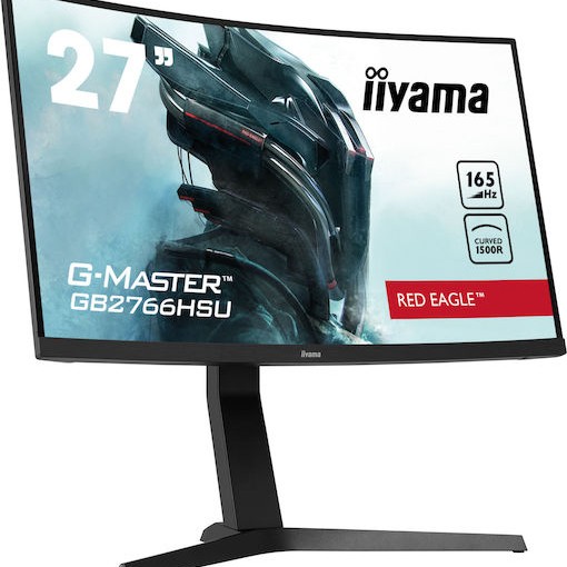 Iiyama G-Master GB2766HSU-B1 VA HDR Curved Gaming Monitor 23.6
