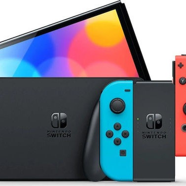 Nintendo Switch OLED 64GB Neon Blue & Red