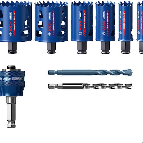 Bosch Σετ Ποτηροπρίονα με Διάμετρο από 22mm έως 68mm για Ξύλο και Μέταλλο