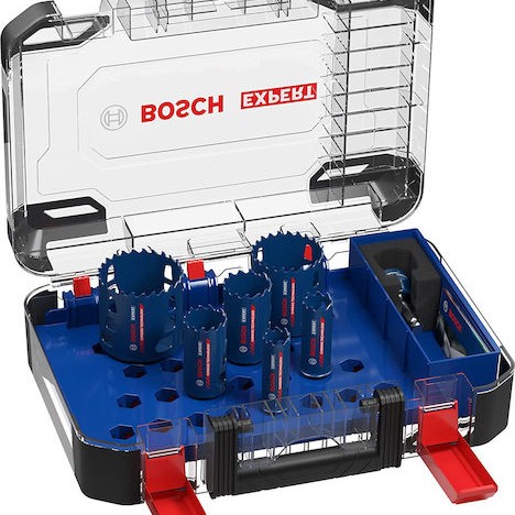 Bosch Σετ Ποτηροπρίονα με Διάμετρο από 22mm έως 68mm για Ξύλο και Μέταλλο