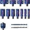 Bosch Σετ Ποτηροπρίονα με Διάμετρο από 1mm έως 76mm για Ξύλο, Μέταλλο και Τούβλο