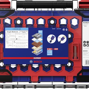 Bosch Σετ Ποτηροπρίονα Expert Tough Material με Διάμετρο από 1mm έως 76mm για Ξύλο και Μέταλλο