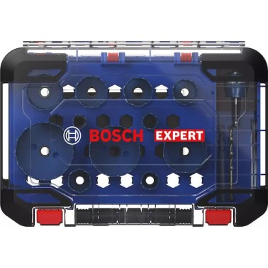 Bosch Σετ Ποτηροπρίονα Expert Tough Material με Διάμετρο από 1mm έως 76mm για Ξύλο και Μέταλλο