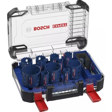 Bosch Σετ Ποτηροπρίονα Expert Tough Material με Διάμετρο από 1mm έως 76mm για Ξύλο και Μέταλλο