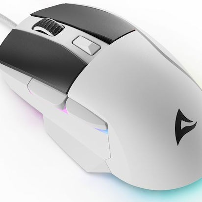 Sharkoon SGM35 RGB Gaming Ποντίκι 6400 DPI Λευκό