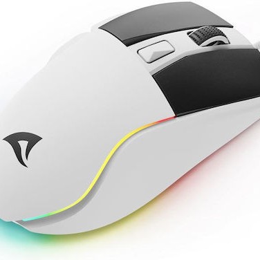 Sharkoon SGM35 RGB Gaming Ποντίκι 6400 DPI Λευκό