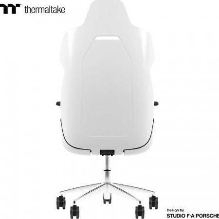 Thermaltake Argent E700 Δερμάτινη Καρέκλα Gaming με Ρυθμιζόμενα Μπράτσα Λευκή