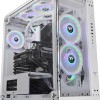 Thermaltake Core P6 Tempered Glass Gaming Midi Tower Κουτί Υπολογιστή με Πλαϊνό Παράθυρο Λευκό