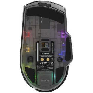 Sharkoon SGM50W Ασύρματο RGB Gaming Ποντίκι 6400 DPI Μαύρο
