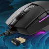 Sharkoon SGM50W Ασύρματο RGB Gaming Ποντίκι 6400 DPI Μαύρο