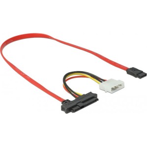 DeLock SAS - 7-Pin SATA III Cable 50cm Κόκκινο (82219)