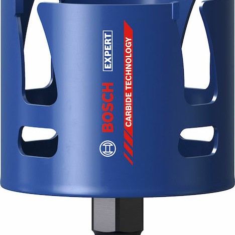 Bosch Ποτηροπρίονο Expert ConstructionMaterial με Διάμετρο 83mm για Ξύλο, Μέταλλο, Πλακάκι και Πλαστικό