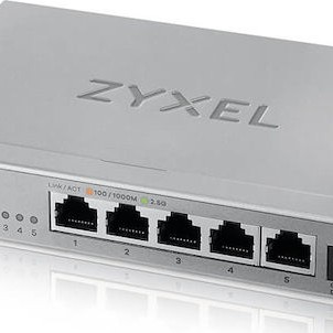 Zyxel MG-105 Unmanaged L2 Switch με 5 Θύρες Ethernet