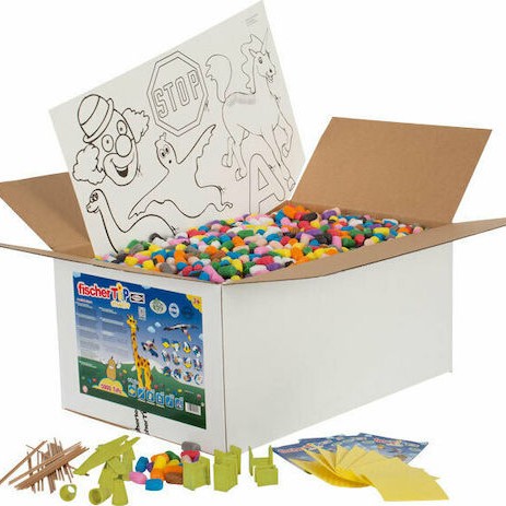 FischerTip Παιχνίδι Κατασκευών Χάρτινο Tip Box Large 5000τμχ