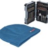 Μυτες & Καρυδακια Σετ 43τμχ + Σκουφος Bosch 0615997658