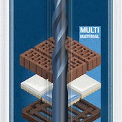 Bosch Τρυπάνι με Εξάγωνο Στέλεχος για Δομικά Υλικά και Μέταλλο 8.5x105mm