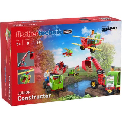 Fischer Technik Παιχνίδι Κατασκευών Πλαστικό Junior Constructor για Παιδιά 5+ Ετών