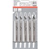 Bosch T 308 B Λάμες για Ξύλο 117mm 5τμχ