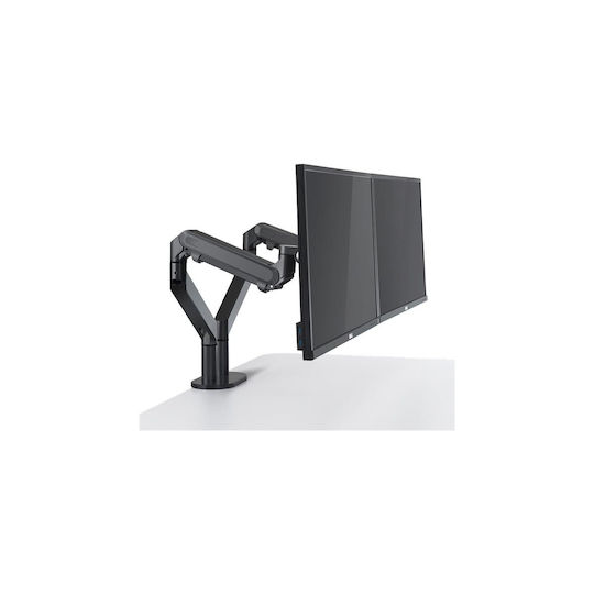 Hagor HA Gasliftarm Medium Dual Βάση Γραφείου για 2 Οθόνες έως 32