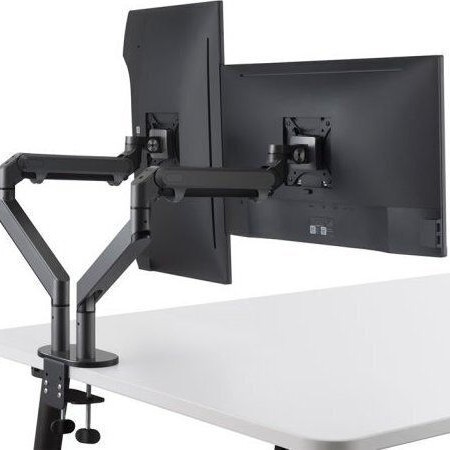 Hagor HA Gasliftarm Medium Dual Βάση Γραφείου για 2 Οθόνες έως 32