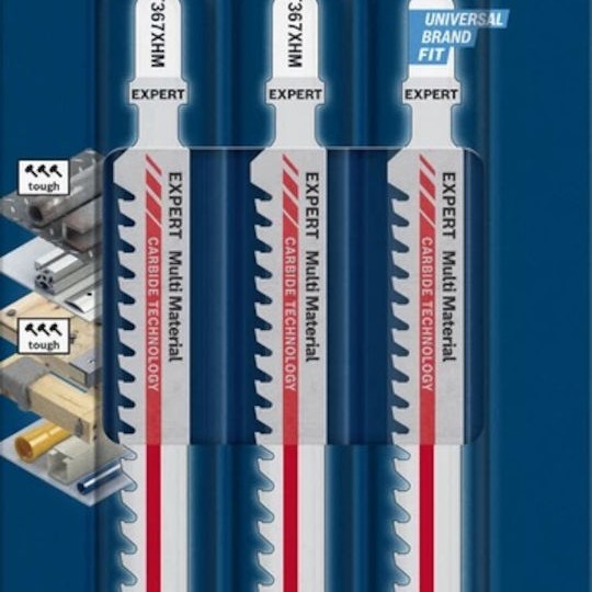 Bosch T 367 XHM Λάμες για Μέταλλο 3τμχ