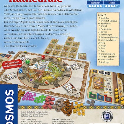 Επιτραπέζιο Παιχνίδι Die Rote Kathedrale για 1-4 Παίκτες 12+ Ετών (GER) Kosmos