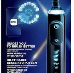 Oral-B Genius X Ηλεκτρική Οδοντόβουρτσα με Χρονομετρητή και Αισθητήρα Πίεσης Midnight Black