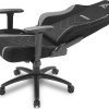 Sharkoon Skiller SGS20 Fabric Καρέκλα Gaming Δερματίνης με Ρυθμιζόμενα Μπράτσα Μαυρο/Γκρι