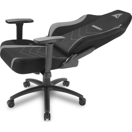 Sharkoon Skiller SGS20 Fabric Καρέκλα Gaming Δερματίνης με Ρυθμιζόμενα Μπράτσα Μαυρο/Γκρι