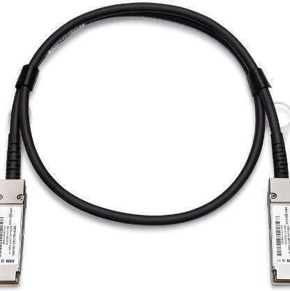 Zyxel Καλώδιο Οπτικής Ίνας SFP+ 1m Μαύρο 1τμχ