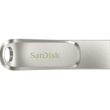 Sandisk Ultra Dual Drive Luxe 32GB USB 3.1 Stick με σύνδεση USB-A & USB-C Ασημί