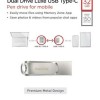 Sandisk Ultra Dual Drive Luxe 32GB USB 3.1 Stick με σύνδεση USB-A & USB-C Ασημί