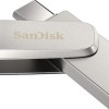 Sandisk Ultra Dual Drive Luxe 64GB USB 3.1 Stick με σύνδεση USB-C & USB-A Ασημί