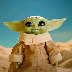 Φιγούρα Δράσης The Child Snackin Star Wars Yoda με Ήχους για 6+ Ετών 23εκ.
