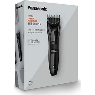 Panasonic Επαναφορτιζόμενη Κουρευτική Μηχανή Μαύρη ER-GC53-K503