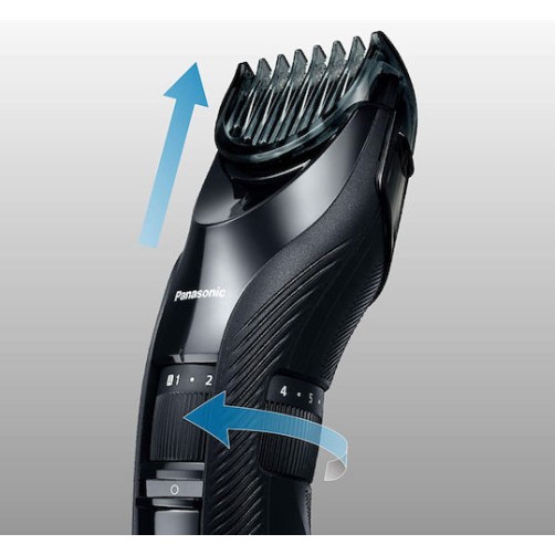 Panasonic Επαναφορτιζόμενη Κουρευτική Μηχανή Μαύρη ER-GC53-K503