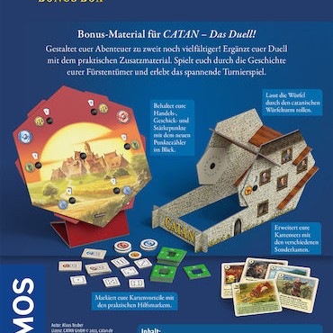 Επέκταση Παιχνιδιού Catan The Duel Bonus Box για 2+ Παίκτες 8+ Ετών (GER) Kosmos