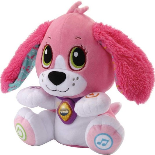 Vtech Μιλήστε Μου Κουτάβι Χαδιάρικο Παιχνίδι Ροζ