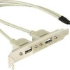 DeLock 10pin USB - 2x USB 2.0 female