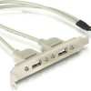 DeLock 10pin USB - 2x USB 2.0 female