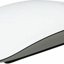 Apple Magic Mouse Ασύρματο Εργονομικό Bluetooth Ποντίκι Λευκό
