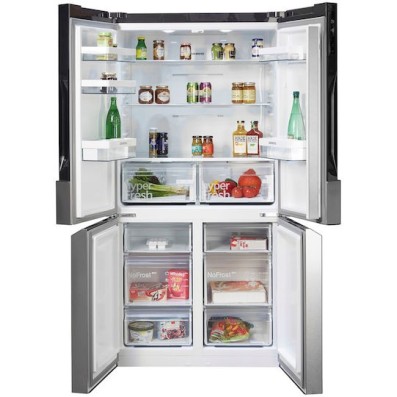 Siemens Ψυγείο Ντουλάπα 605lt NoFrost Υ183xΠ91xΒ73.1εκ. Inox KF96NVPEA