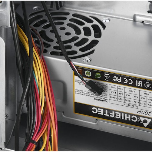 Chieftec BS-10B-300 Mini Tower Κουτί Υπολογιστή Μαύρο