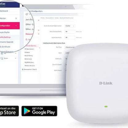 D-Link DAP-X2810 Access Point Wi‑Fi 6 Dual Band (2.4 & 5GHz)